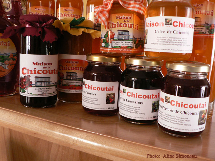 Produits 
de la Maison de la Chicoutai